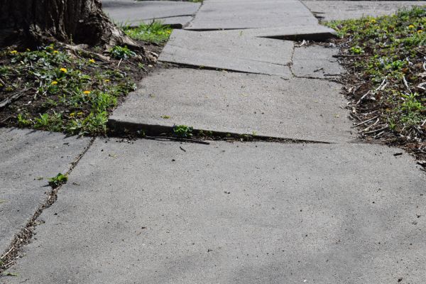 Uneven Sidewalk Repair in Fort Smith